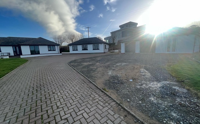 Driveway before work